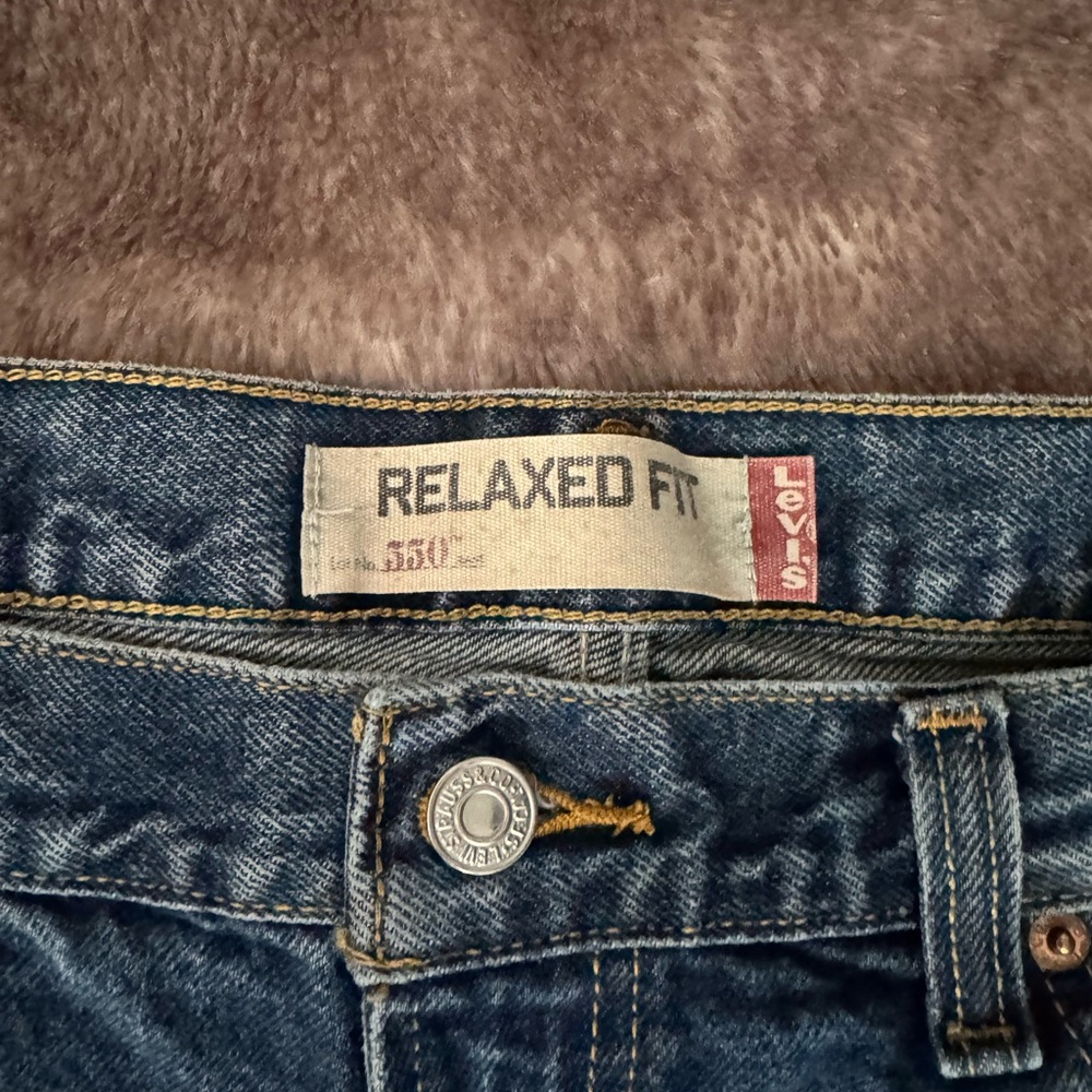 Men’s Levi's  550  Blue Denim Jeans - Picture 4 of 8